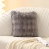 Poduszka luksusowy rzut z zamkiem krzesło biurowe nadziewane poduszki na sofę do łóżka poduszka do sypialni wystrój salonu