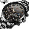 Relojes 2018 Orologio da uomo LIGE Fashion Sport Orologio al quarzo Orologi da uomo Top Brand Luxury Business Orologio impermeabile Relogio Masculino C223R