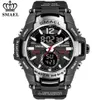 SMAEL Men Watches Fashion Sport Super Cool Quartz LED Digital Watch 50M Waterproof Wristwatch Men's Clock Relogio Masculino 2292v