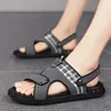 Sandals Men's Casual Summer Outdoor Non-slip Male Beach Shoes Open Toe Platform Slippers For Men Fashion Flat