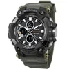 Smael 1802 Sports Watches Men's Top Marka luksusowy kwarc wojskowy Watchen Waterproof Shock Male Cyfrowy zegar Relogio Mascul2694