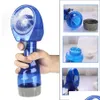 Favore di partito Spruzzo d'acqua Ventilatore freddo Tenuto in mano elettrico Mini portatile Estate Mist Maker Fans Mare Ooa8019 Consegna a goccia Giardino domestico Festivo Dh9Q8