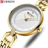 Curren montres pour femmes montres à Quartz horloge en acier inoxydable dames montre-bracelet haut de gamme montres de luxe femmes Relogios Feminin252S