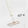 MOPS Magic Selfcleaning Squeeze Mop Microfiber Spin and Go Plat for Washing Floor Home Cleaning Tool Badrumstillbehör 2104239350 DHTPA