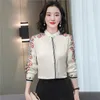 Luxury Fashion Silk Satin Graphic Shirt Women Designer Autumn Winter Lapel Classic Button Front Shirts 2023 Office Ladies Long Sleeve Runway Blouses Formal Tops