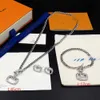 23ss Classic Necklace for women Fashion Diamond logo pendant necklace Including box Same series necklace bracelet earrings Preferred Gift