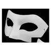 Party Masks Ding Board Solid White DIY Zorro Paper Mask Mask Mash For Schools Celebration Halloween Masquerade Drop Deliv Dhvi9