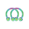 Nose Rings Studs 1Pcs D Fake Nose Ring Hoop Septum Rings Fashion Horseshoe Stainless Steel Piercing Jewelry Drop Delivery Dh8Do