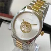 New Fashion Watches 38mm 28mm Luxury Mens Women Watch Stainless Steel strap cat-face Quartz Wristwatch montre de luxe Lady Watch271w