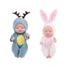 Kawaii Dolls Kids 11cm mignon bébé nouveau-né mini-poupée diy girls de filles