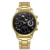 Armbandsur 2022 MIGEER Titta på lyxiga män Guld Fashion Metal Alloy Quartz Watches Drop Reloj Hombre3164