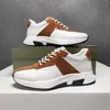 2023s/s Run Away Men Jagga Runner Sneakers Buty nylonowe zamszowy trener wytłoczone logo gumowe podeszwa sporty sukienki komfortowe