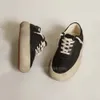 Casual Shoes Italy Brand Designer Sneakers Super Star paljett Plysch tjockt Soled Do Old Dirty Goldens Retro Brödskor