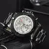 Breit novo estilo designer relógio masculino novo movimento de quartzo relógios de luxo de alta qualidade multi-função cronógrafo montre relógios frete grátis orologio uomo