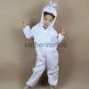 Speciella tillfällen barn barn flicka pojke djur vit kanin kostym cosplay jumpsuit halloween påsk cosplay kostymer för barn x1004