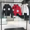 Damen Daunenparkas Winterjacken Outdoor Freizeit Kanada Mäntel Winddichtes Top Damenjacke Mantel Wasserdichte und schneesichere Gänsejacke TrteNJNJJN