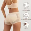 Mulheres shapers cintura alta mulheres acolchoadas sem costura nádegas realçador shaper calcinha quadris almofada push up lingerie shapewear shorts