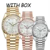 2022 Hommes Mécanique automatique Montres 40MM Big Date Or Argent Rose Perle Face Montre Hommes Verre Saphir En Acier Inoxydable Lumineux 265n