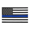 Banner Bandiere Dirette All'ingrosso In Fabbrica 3X5Fts 90Cmx150Cm Ufficiali Delle Forze Dell'ordine Stati Uniti Stati Uniti Polizia Americana Sottile Linea Blu Bandiera Goccia Del Dhukt