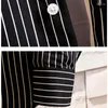 Chemises décontractées pour hommes Multi Color Mix Stripes Poids léger Comfy Manches longues Chemise grand-père Bureau Wear Regular Fit Formel pour hommes M-5XL