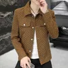 Jaquetas masculinas roupas de marca outono mão abrasão bolinhas jaqueta para homens fino ajuste casual negócios outwear social streetwear blusão
