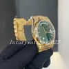 V5 version armbandsur 36mm superfabrik rostfritt stål Asien 2813 rörelse automatisk mekanisk president safir glas lumino259s