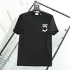 アジアサイズL-5XLデザイナーTシャツカジュアルMMS Tシャツモノグラムプリント半袖トップ