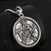 Pendant Necklaces Vintage Viking Tree Of Life Charm Men's Necklace Fashion Hip Hop Punk Jewelry Accessories Party Gift Wholesale