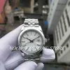 Fabryka S Watch 2 Kolor Super BP zegarki Classic 2813 Automatyczny ruch 36 mm niebieski biały pasek pokrętła stal nierdzewna Case287m