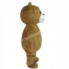 Performance Teddy Bear Mascot Costumes Carnival Hallowen Gifts unisex vuxna fancy spel outfit semester utomhus reklamdräkt kostym