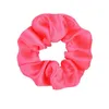 Haarschmuck 40 Farben Satinband Scrunchies Mädchen Pferdeschwanzhalter Krawatte Mode Ring Dehnbares elastisches Seil Weihnachtsgeschenke Drop Delive DHN93