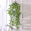 Decorative Flowers Artificial Plants Vine Green Leaves Ratten Hanging Ivy Radish Seaweed Grape Fake Wedding Home Garden Wall Party Decor