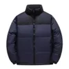 Down Jacket Cotton Men's Mid längd Nytt trendigt varumärke Autumn och Winter Korean version stilig
