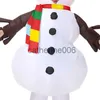 Specjalne okazje na Halloween Cosplay Mascot Zabawny nadmuchiwany kostium Święty Święty Święta Święta Snowman Tree Christmas Carnival Party x1004