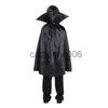 Occasions spéciales Enfants Enfants Noble Dracula Vampire Costumes pour Garçons Diable Vampira Costume Halloween Pourim Carnaval Nouvel An Fête Cosplay x1004