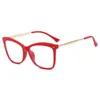 Sonnenbrille, blaues Licht, blockierend, klare Linse, Damenbrille, quadratisch, Vintage, transparent, Brillengestell, Retro, Damenmode, Computerbrille