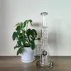 13.7-Inch Gray Hookah-Style Bong with Swiss Perc and 18mm Female Joint