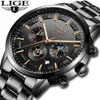 Relojes 2018 montre hommes LIGE mode Sport Quartz horloge hommes montres Top marque de luxe affaires montre étanche Relogio Masculino C267L