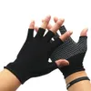 Gants de cyclisme Été mince respirant antidérapant demi-doigt gants hommes fitness cyclisme vélo réduire les chocs élastique crème solaire demi-coupe 231005