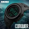 Skmei marca relógios esportivos masculinos moda chronos contagem regressiva à prova dwaterproof água led relógio digital homem relógio militar relogio mascul250a