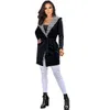 Женские куртки, повседневные тренчи, осень-зима, теплая верхняя одежда, модное шерстяное пальто с воротником-стойкой и принтом, размер одежды S-2XL