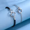 Mobius ring couple bracelet hand rope simple fashion design bracelet