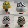 Designer Beanie Brand Caps for Women Men Winter Sticked Leopard Hats Unisex Ladies Warm Gorras Tie Dye Knit Beanies 2021225Z