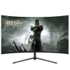 24 inç 144Hz Monitors Gamer LCD kavisli monitör PC 1920 1080p Masaüstü için Ekranlar 1K Bilgisayar Monitörleri Uyumlu Monitörler