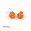 Brincos pendurados resina potosala bonito forma laranja gota personalidade na moda simulado fruta feminino engraçado brinco incomum jóias