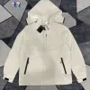 2023 Vestes pour hommes Printemps et automne Veste décontractée pour hommes avec patch réfléchissant de 3 m Noir Blanc Couples Veste extérieure imperméable Hoo Q0cn #