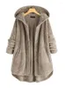 Trench da donna in capispalla Button Up Streetwear Peluche Donna Inverno 2023 Saldi Moda Solid Slim Accoglienti Giacche