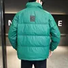 Parkas pour hommes décontracté couleur unie veste de canard 2023 automne hiver chaud manteau imperméable vêtements d'extérieur haut épais Parka Streetwear 231005