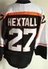 Erkekler Retro Hokey 88 Eric Lindros Jersey 16 Bobby Clarke 27 Ron Hextall 26 Brian Propp 1 Bernie Ebeveyn 7 Bill Barber 8 Dave Schultz Vintage Dikişli Siyah Turuncu Beyaz