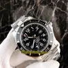 Diver Super Ocean II A17392D7 BD68 162A Black Dial Automatyczne męskie zegarek Srebrna obudowa Bransoletka ze stali nierdzewnej Zegarki 2953